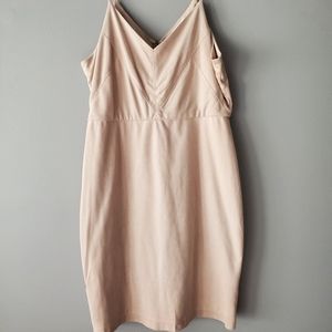 Microsuede Mini Dress